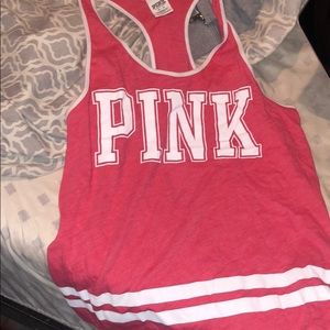 Pink tank top